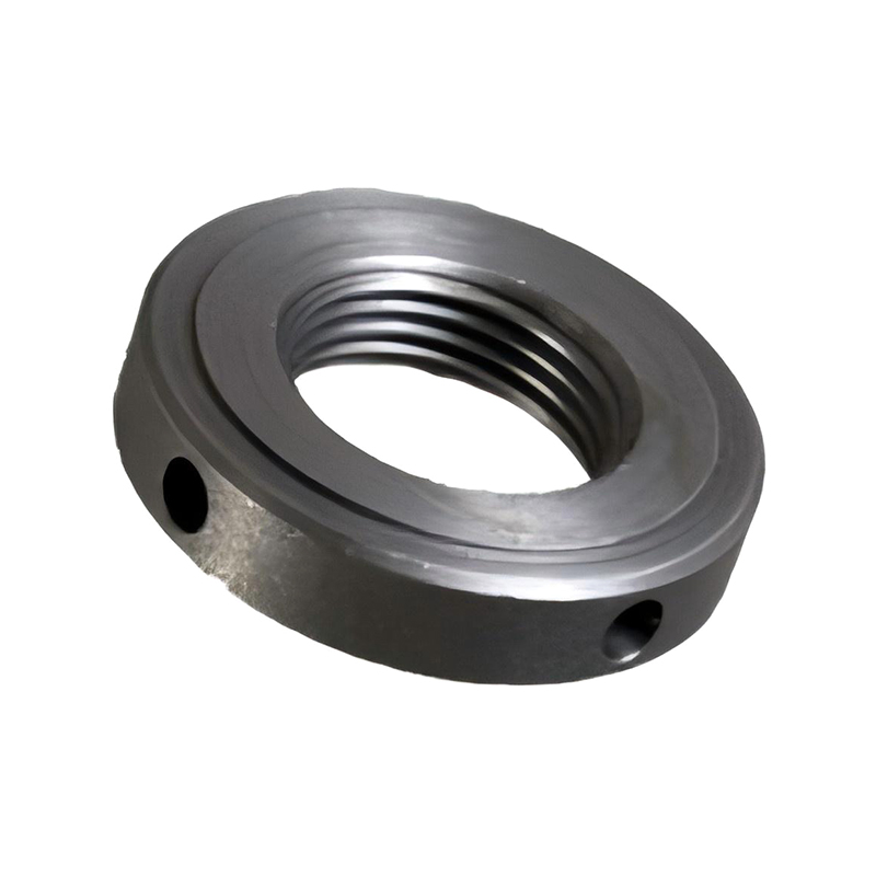 DIN 1816 80* 2 Wheel Nut, Radial Bore, Steel