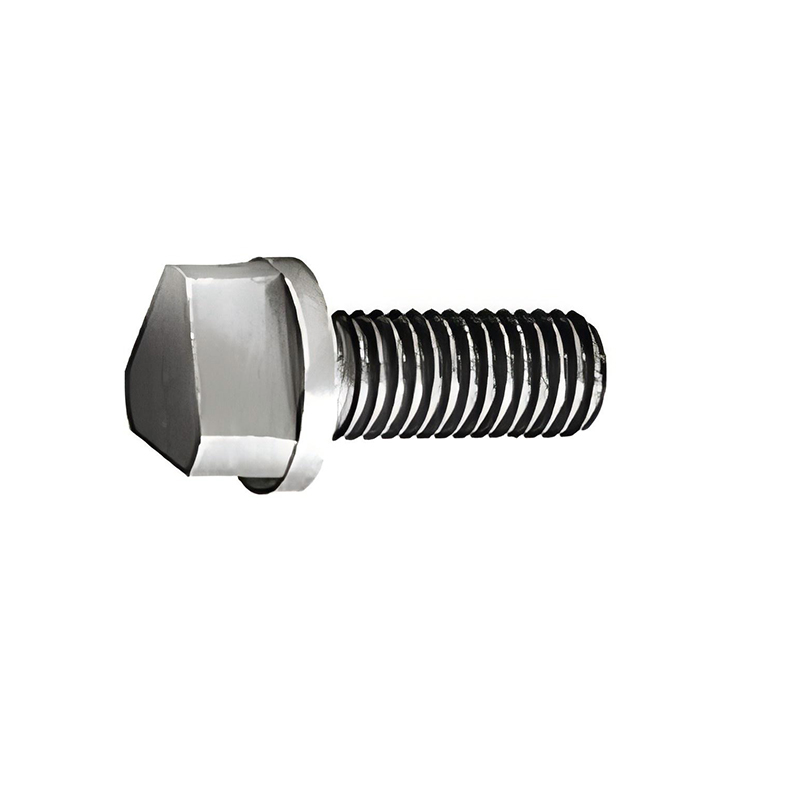 DIN 22424 8*30  Bolt With Triangular Head And Shoulder, Steel 8.8