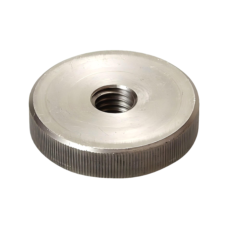  DIN 467 Nut No. 4 Corrugated, Round Stainless Steel A1