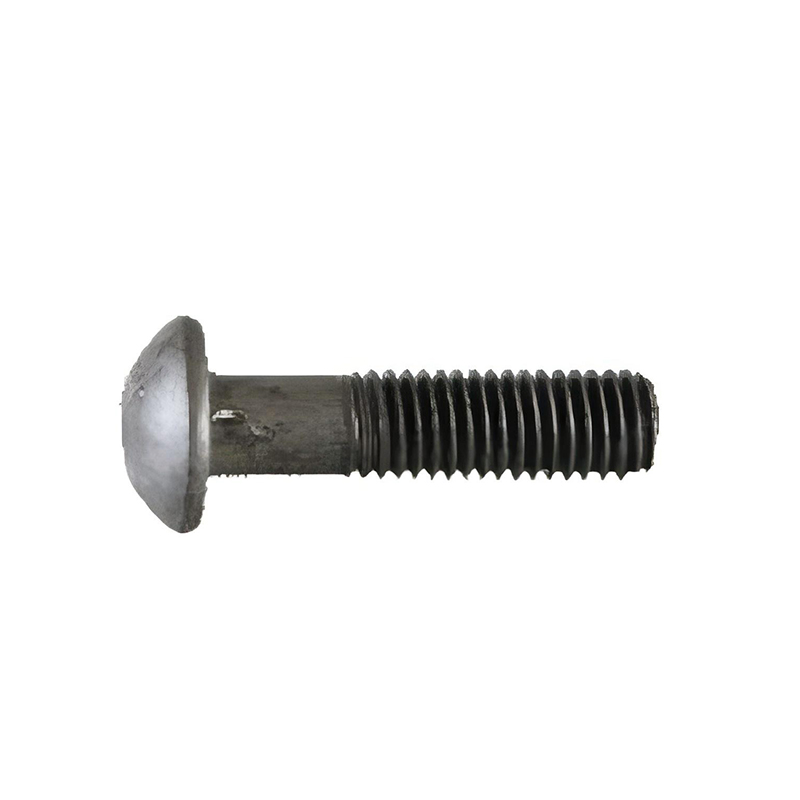 DIN 607 M8* 40 Furniture Bolts, Semicircular, Steel 4.6