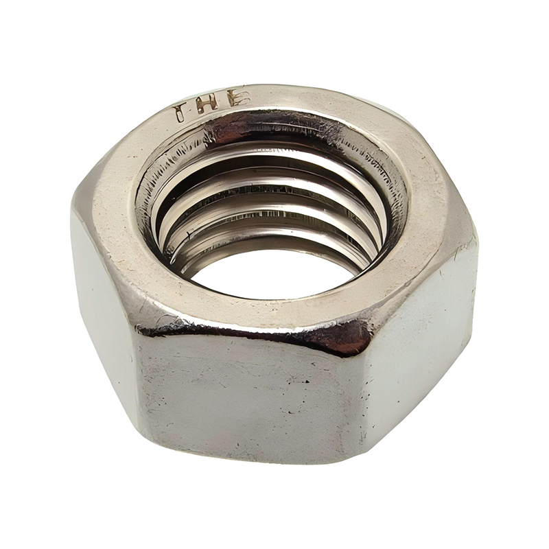  DIN 934 M2 Hexagonal Nut, Brass, Nickel