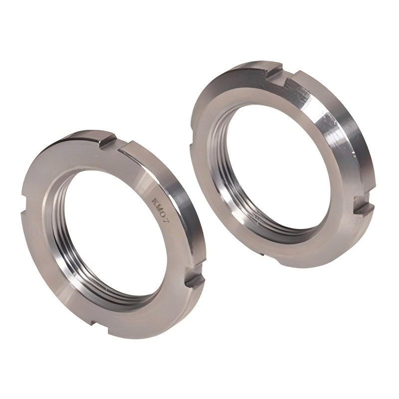DIN 981 Nut 95* 2 Diameter, Channeled Steel